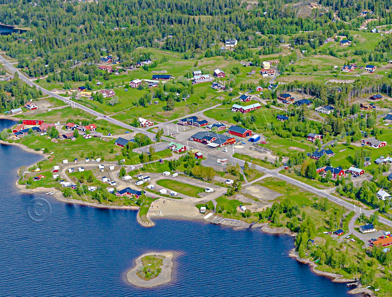 aerial photo, aerial photo, aerial photos, aerial photos, camping, camping site, drone aerial, drnarbild, drnarfoto, Herjedalen, installations, Lofsdalen, summer