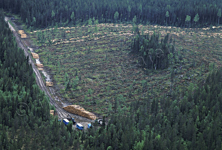 aerial photo, aerial photo, aerial photos, aerial photos, clear-felled area, cutting area, drone aerial, drnarbild, drnarfoto, fell, felling, forest worker, forestry, logging, pile of timber, timber, timber, woodland, work