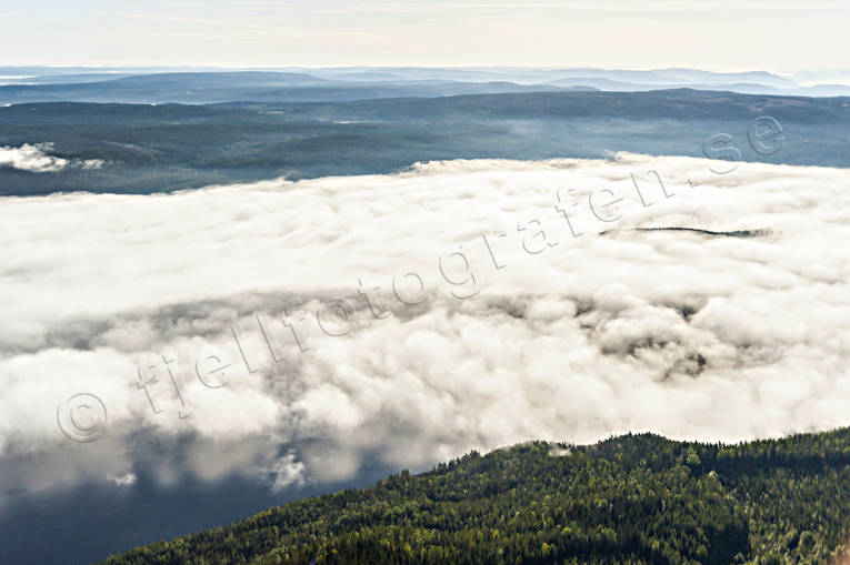 aerial photo, aerial photo, aerial photos, aerial photos, cloud, drone aerial, drönarfoto, fog, fog clouds, Jamtland, landscapes, nature, sky, summer, woodland