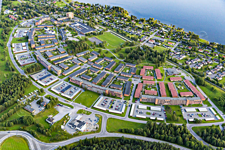 aerial photo, aerial photo, aerial photos, aerial photos, drone aerial, drnarfoto, Jamtland, Lugnvik, Ostersund, residential area, stder, summer