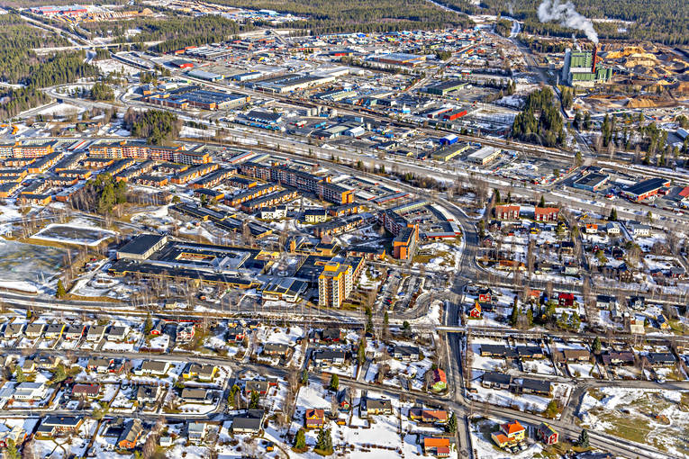 aerial photo, aerial photo, aerial photos, aerial photos, drone aerial, drnarfoto, Jamtland, Lugnvik, Ostersund, stder, winter