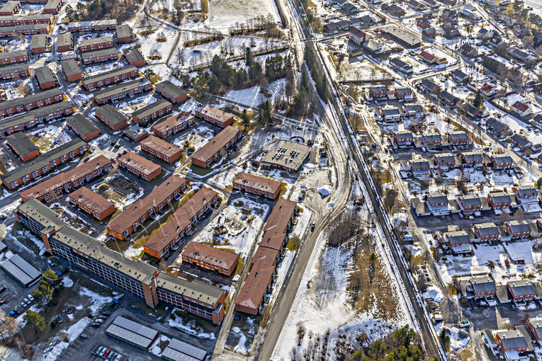 aerial photo, aerial photo, aerial photos, aerial photos, drone aerial, drnarfoto, Jamtland, Lugnvik, Ostersund, stder, winter