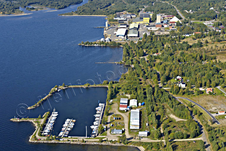 aerial photo, aerial photo, aerial photos, aerial photos, drone aerial, drönarfoto, landscapes, Medelpad, port, samhällen, small-boat harbour, summer, Söråker