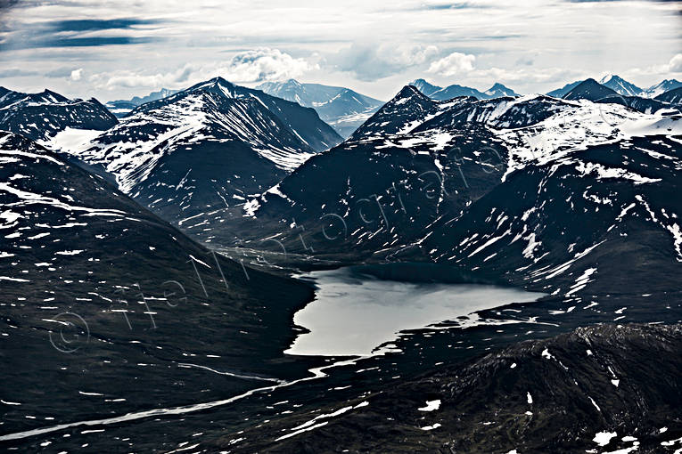 aerial photo, aerial photo, aerial photos, aerial photos, Alggajavrre, Alggavagge, drone aerial, drnarbild, drnarfoto, landscapes, Lapland, Mielldno, mountain, national park, Sarek, summer