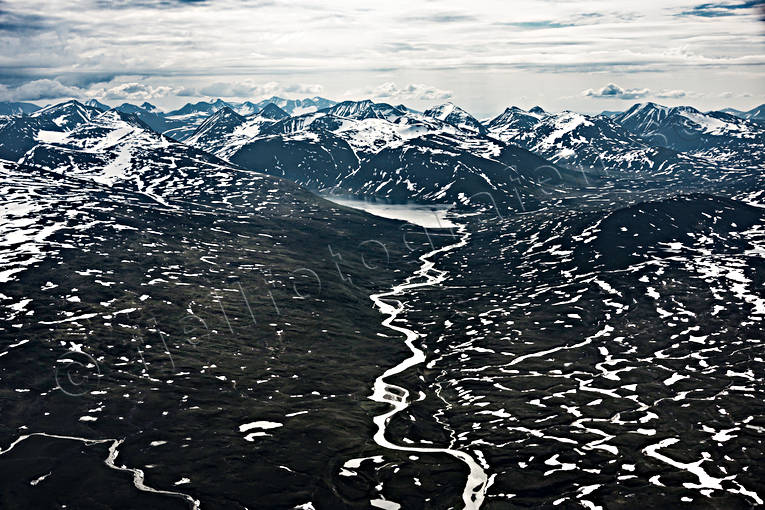 aerial photo, aerial photo, aerial photos, aerial photos, Alggajavrre, Alggavagge, drone aerial, drnarbild, drnarfoto, landscapes, Lapland, Mielldno, national park, Sarek, summer