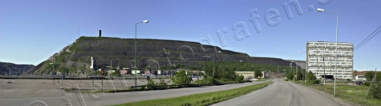 community, Kiruna, Lapland, mine, mine, ore, ore mining, panorama, panorama pictures, samhllen