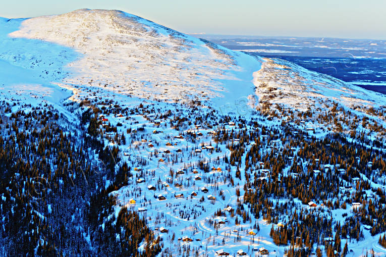 aerial photo, aerial photo, aerial photos, aerial photos, Areskutan, Bydalen, drone aerial, drnarfoto, Fjllhalsen, Jamtland, landscapes, mountain huts, West Mountain, winter