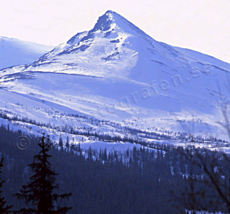 landscapes, Lapland, mountain, mountain top, winter