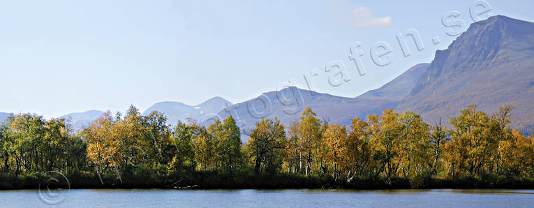autumn, Kamajakka, Kvikkjokk, landscapes, Lapland, mountain, panorama, panorama pictures