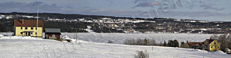 Brunflo, Great Lake, Jamtland, Konsum, landscapes, NTO, panorama, panorama pictures, Valbacken, winter, yard court