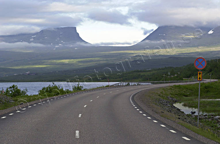 landscapes, Lapland, Lapporten, Narviksvagen, summer