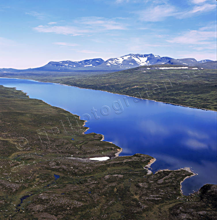 aerial photo, aerial photo, aerial photos, aerial photos, drone aerial, drnarfoto, Helags, Jamtland, landscapes, mountain, mountain lake, mountain range, Nedal lake, summer, sylarna