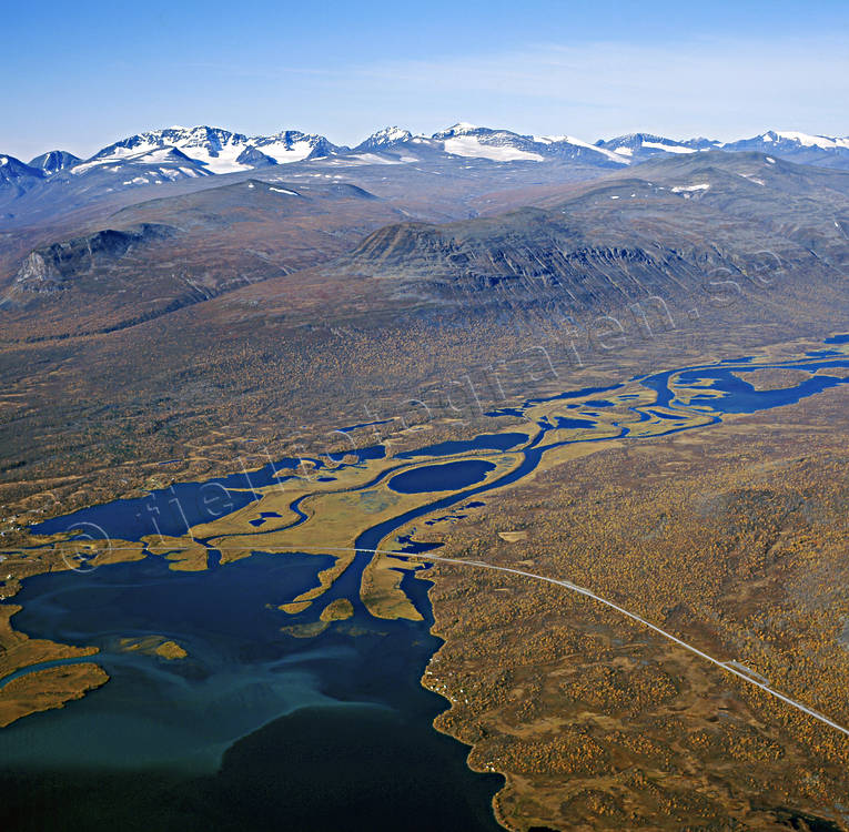 aerial photo, aerial photo, aerial photos, aerial photos, autumn, drone aerial, drönarfoto, landscapes, Lapland, mountain, Nikkaluokta