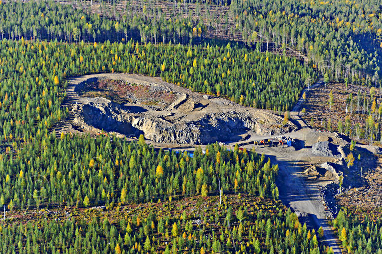 aerial photo, aerial photo, aerial photos, aerial photos, autumn, drone aerial, drnarfoto, installations, North Bothnia