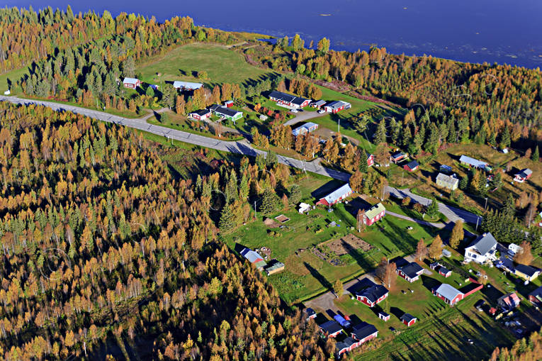 aerial photo, aerial photo, aerial photos, aerial photos, autumn, drone aerial, drönarfoto, farms, North Bothnia