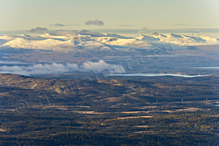 autumn, fresh snow, Jamtland, landscapes, mountain, mountain peaks, nature, view