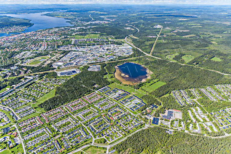 aerial photo, aerial photo, aerial photos, aerial photos, drone aerial, drönarfoto, Jamtland, Lillsjön, Odensala, Ostersund, städer