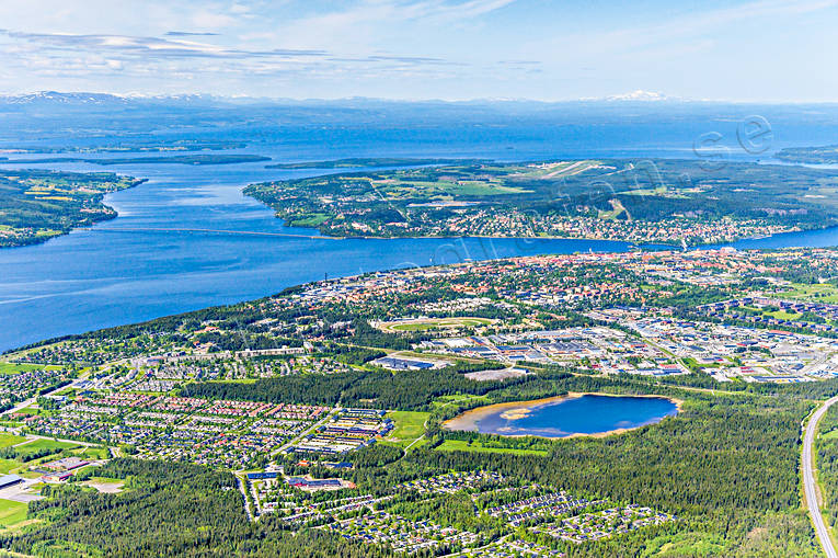aerial photo, aerial photo, aerial photos, aerial photos, drone aerial, drönarfoto, Froson, Jamtland, Lillsjön, Odensala, Ostersund, städer, summer, Vallsundet