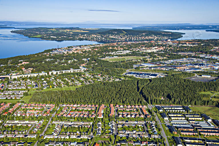 aerial photo, aerial photo, aerial photos, aerial photos, drone aerial, drönarfoto, Froson, Jamtland, Odensala, Ostersund, städer, summer