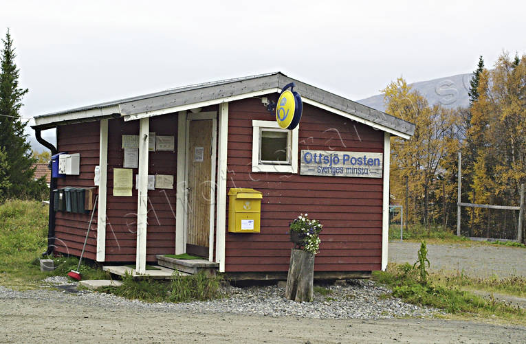 cabins, countryside, Jamtland, letter, mail, post office, service, small, smallest, youngest