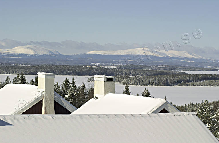 ambience, ambience pictures, atmosphere, christmas ambience, christmas card, Drommen, Froson, mountain, Oviksfjallen, roof, season, seasons, Western mountain, winter