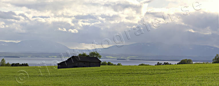 Great Lake, Jamtland, landscapes, mountain, Oviksfjallen, panorama, panorama pictures, Rodon, sky, summer