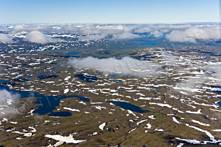 aerial photo, aerial photo, aerial photos, aerial photos, cloud, drone aerial, drönarfoto, landscapes, Lapland, mountain pictures, national park, Padjelanta, snowy patches, summer, Tuottarjaure