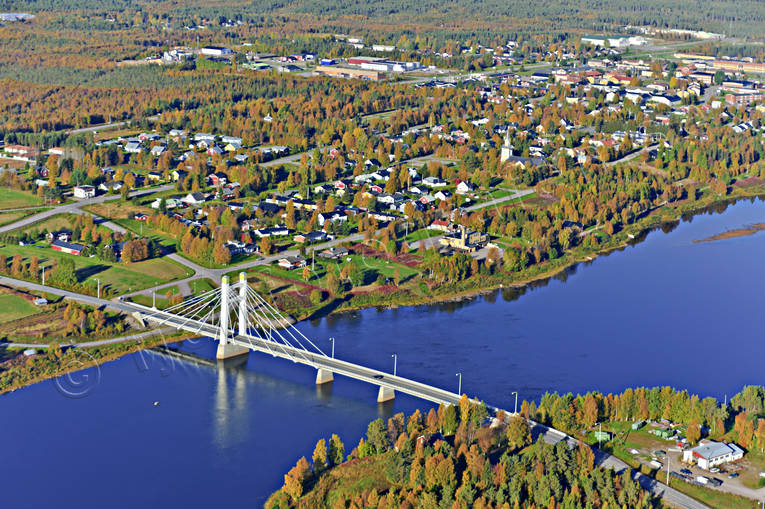 aerial photo, aerial photo, aerial photos, aerial photos, autumn, drone aerial, drönarfoto, North Bothnia, Pajala, samhällen