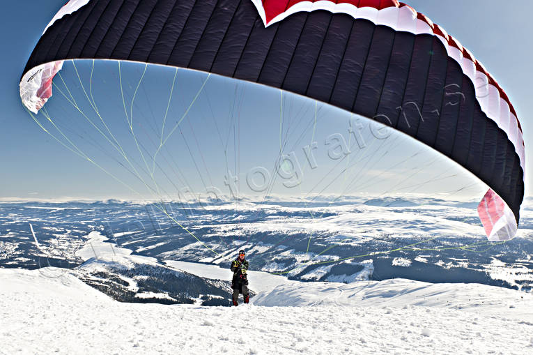 fallskärm, fly, mountain, nature, paragliding, screen, sport, various, winter, äventyr