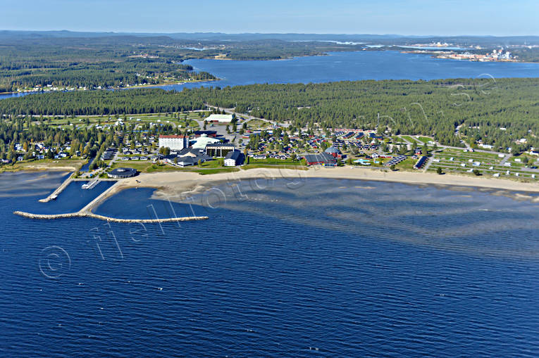 aerial photo, aerial photo, aerial photos, aerial photos, autumn, bathing, buildings, drone aerial, drnarfoto, hotell, installations, konferenshotell, kurort, landscapes, North Bothnia, Pite havsbad, Pitea, Pite havsbad, samhllen, sandy, sea bathe