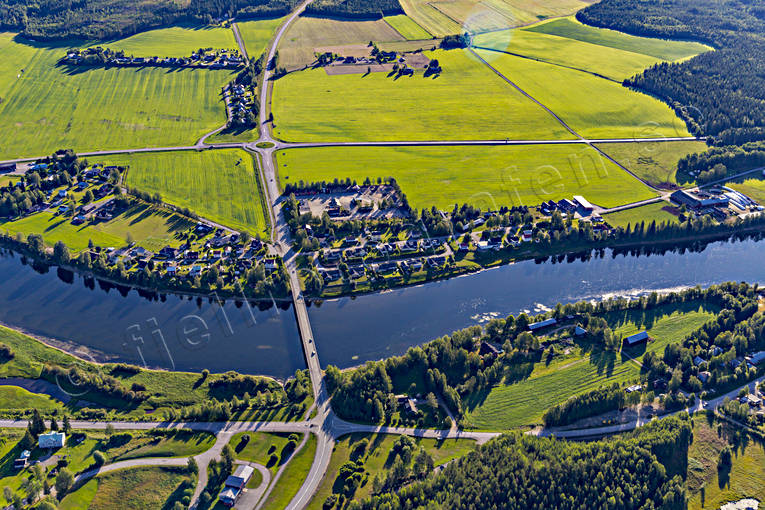 aerial photo, aerial photo, aerial photos, aerial photos, drone aerial, drönarfoto, North Bothnia, Pite river, samhällen, summer, Älvsbyn