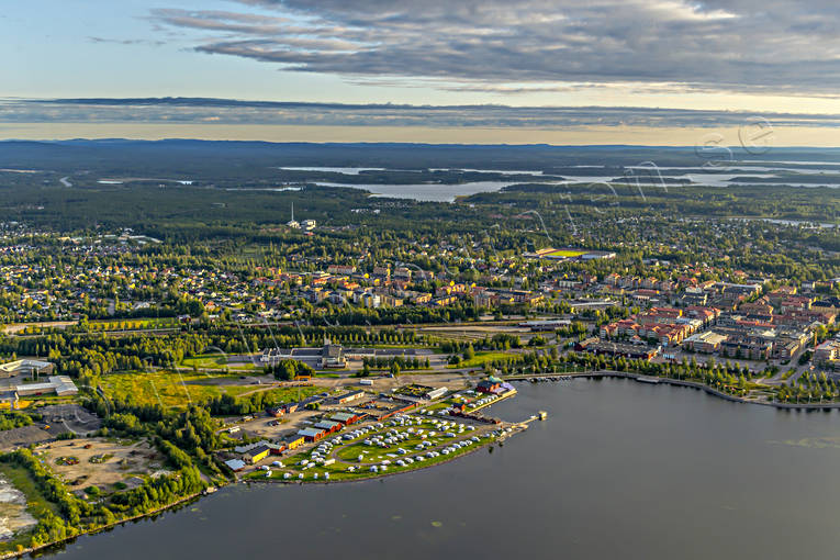 aerial photo, aerial photo, aerial photos, aerial photos, camping site, drone aerial, drönarfoto, gästhamn, landscapes, North Bothnia, Pitea, samhällen, summer, Sörfjärden