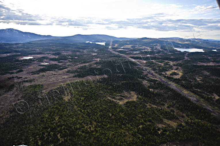 aerial photo, aerial photo, aerial photos, aerial photos, drone aerial, drnarfoto, electric power supply, energy, environment, Jamtland, landscapes, nature, power line, summer, work