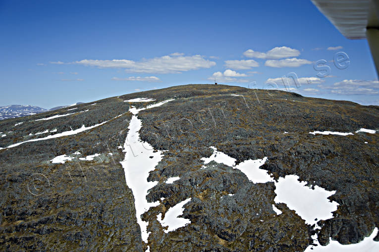 aerial photo, aerial photo, aerial photos, aerial photos, drone aerial, drnarfoto, Jamtland, landscapes, mountain top, mountains, radio mast, spring, sylarna