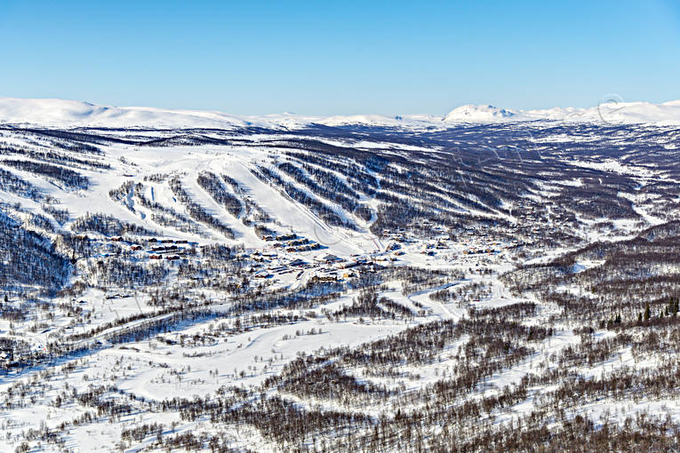 aerial photo, aerial photo, aerial photos, aerial photos, drone aerial, drnarfoto, Herjedalen, installations, Ramundberget, ski resort, ski resort, ski slopes, winter
