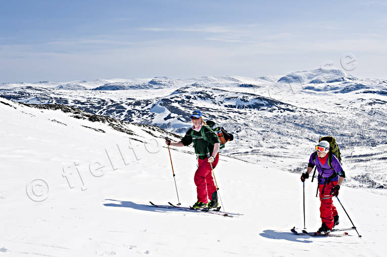 getryggen, Jamtland, landscapes, mountain, randonnee, ski touring, skier, skiing, sport, Storulvan, winter, ventyr