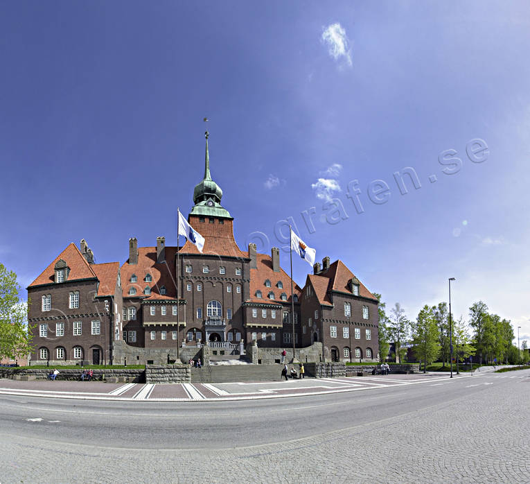 building, city, Jamtland, municipality, Ostersund, Rdhuset, stder