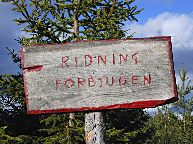 challange, farms, forbidden, Jamtland, playtime, riding, sign