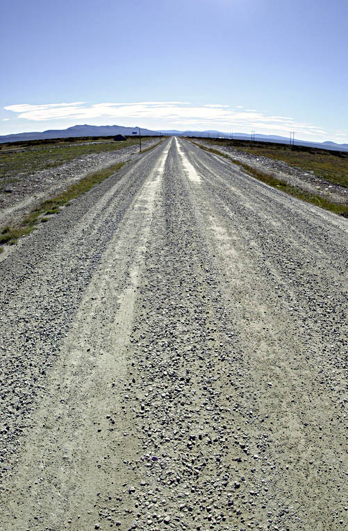 alpine plateau, Flatruet, gravel road, Jamtland, landscapes, mountain road, plateau, table, road, summer