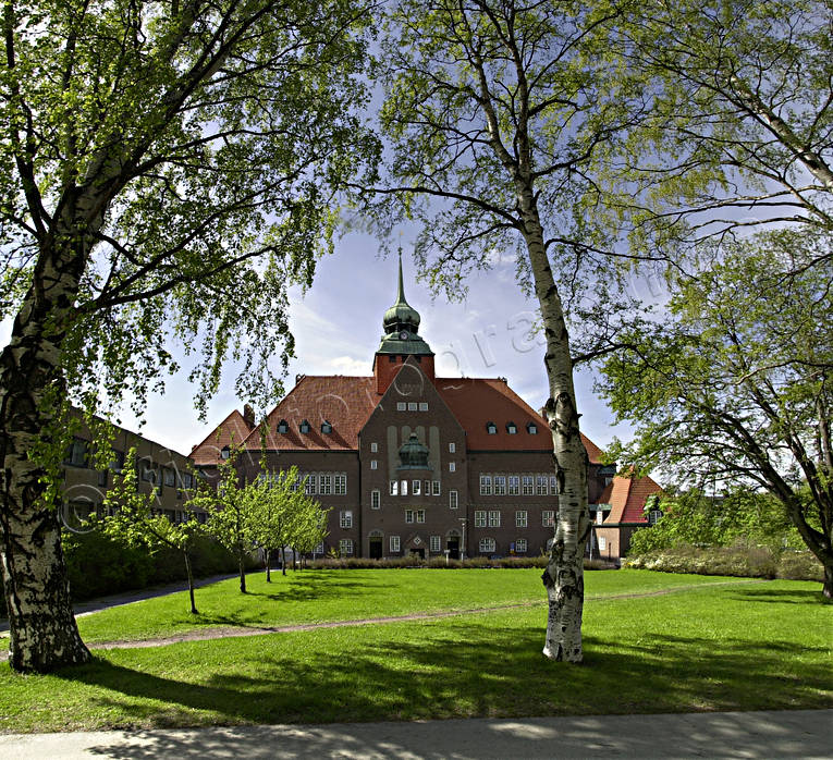 building, city, Jamtland, municipality, Ostersund, Rådhuset, städer