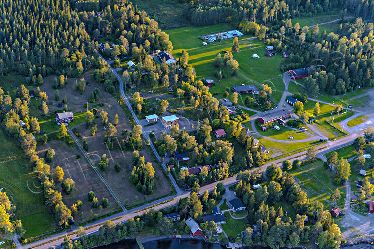 aerial photo, aerial photo, aerial photos, aerial photos, camping, camping site, drone aerial, drönarfoto, festplats, Jamtland, Ostersund, Sandviken, städer, summer