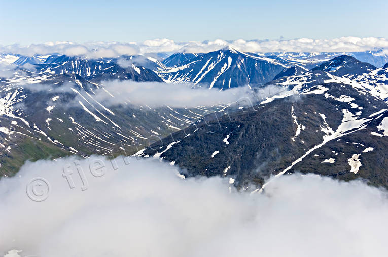 aerial photo, aerial photo, aerial photos, aerial photos, cloud, drone aerial, drnarfoto, landscapes, Lapland, national park, Sarek, Sarvesvagge, summer