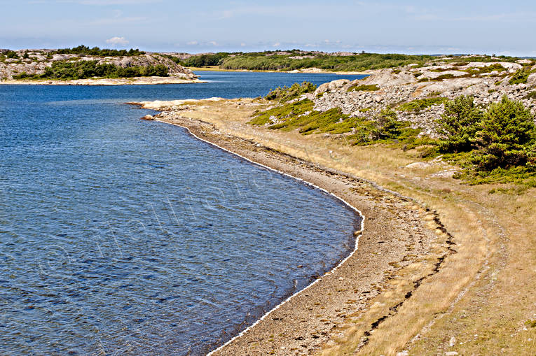 archipelago, beach, Bohusln, coast, island, lake, landscapes, nature, sea, seasons, summer, vatten