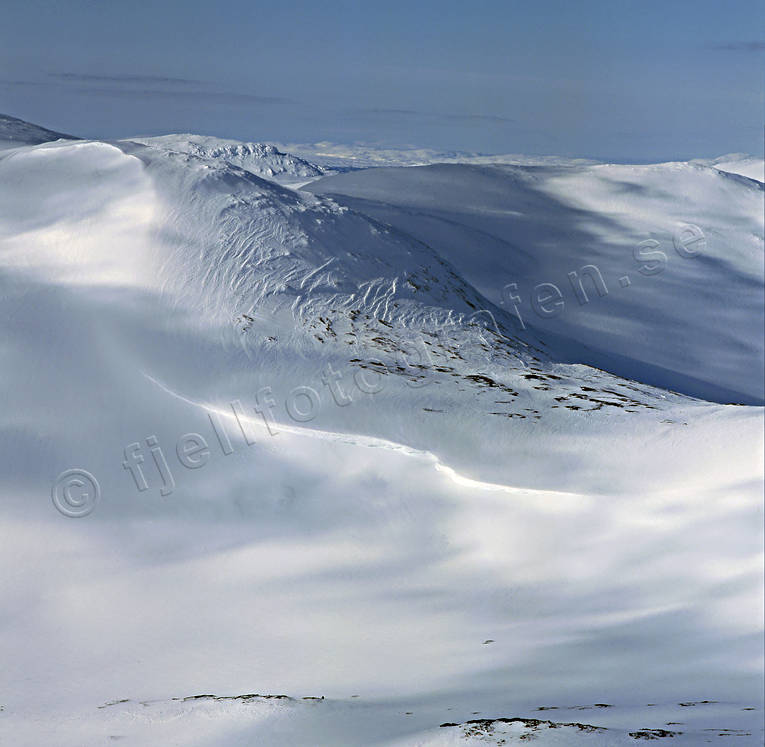 aerial photo, aerial photo, aerial photos, aerial photos, drone aerial, drnarfoto, Jamtland, landscapes, mountain, Skackerfjallen, winter, winter landscape