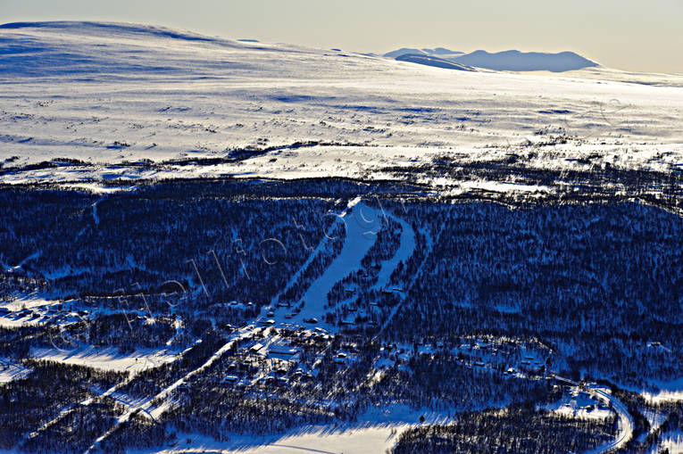 aerial photo, aerial photo, aerial photos, aerial photos, drone aerial, drnarfoto, Herjedalen, journeys down, landscapes, ski slopes, winter