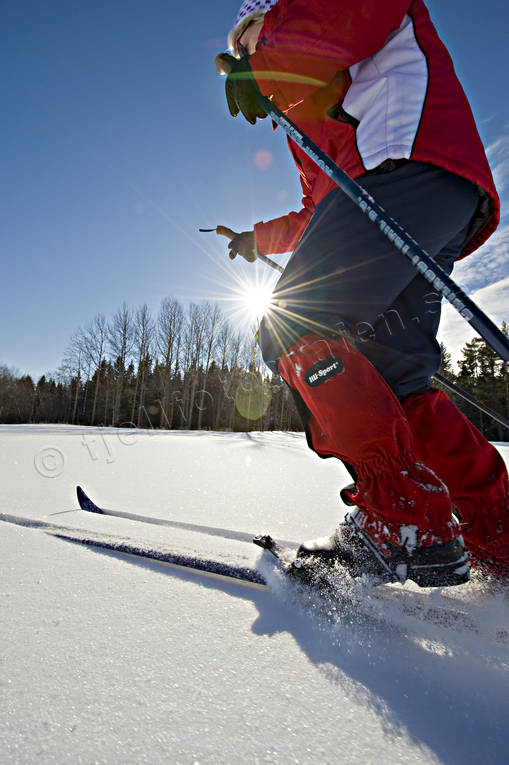 backlight, ski touring, skier, skies, skiing, snow, spring-winter, sunshine, winter, äventyr