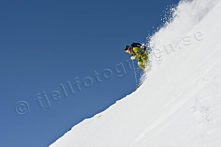 Areskutan, down-hill running, offpist, playtime, skier, skies, skiing, sport, winter, äventyr