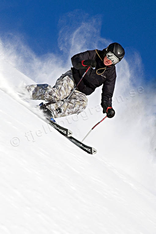 alpine, blue, down-hill running, playtime, precipice  steep, skier, skies, skiing, sky, sport, winter