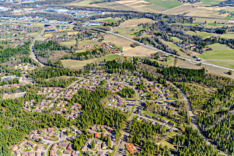 aerial photo, aerial photo, aerial photos, aerial photos, Borlänge, Dalarna, drone aerial, drönarfoto, Skräddarbacken, spring, städer