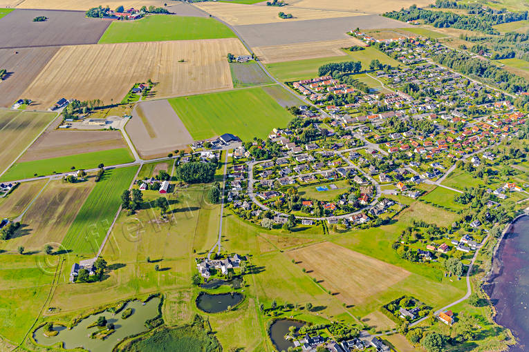 Abbekås, aerial photo, aerial photo, aerial photos, aerial photos, drone aerial, drönarfoto, landscapes, samhällen, Skåne, Skånes sydkust, summer